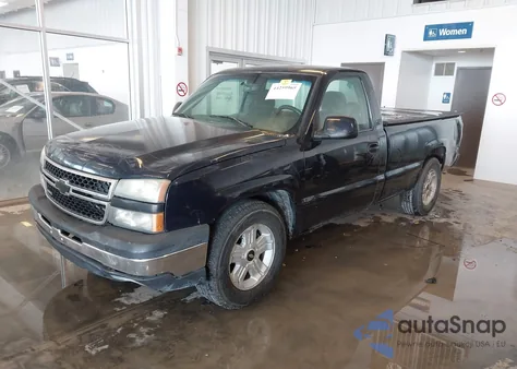 2006 Chevrolet Silverado 1500 Work Truck из США, поврежденный, VIN 1GCEC14X86Z281964